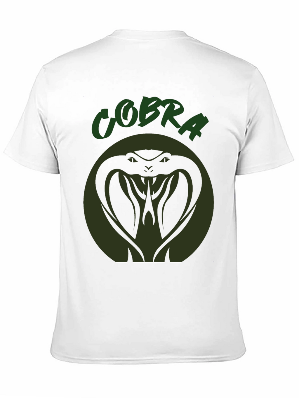 Cobra T-Shirt: Green Snake Graphic Tee