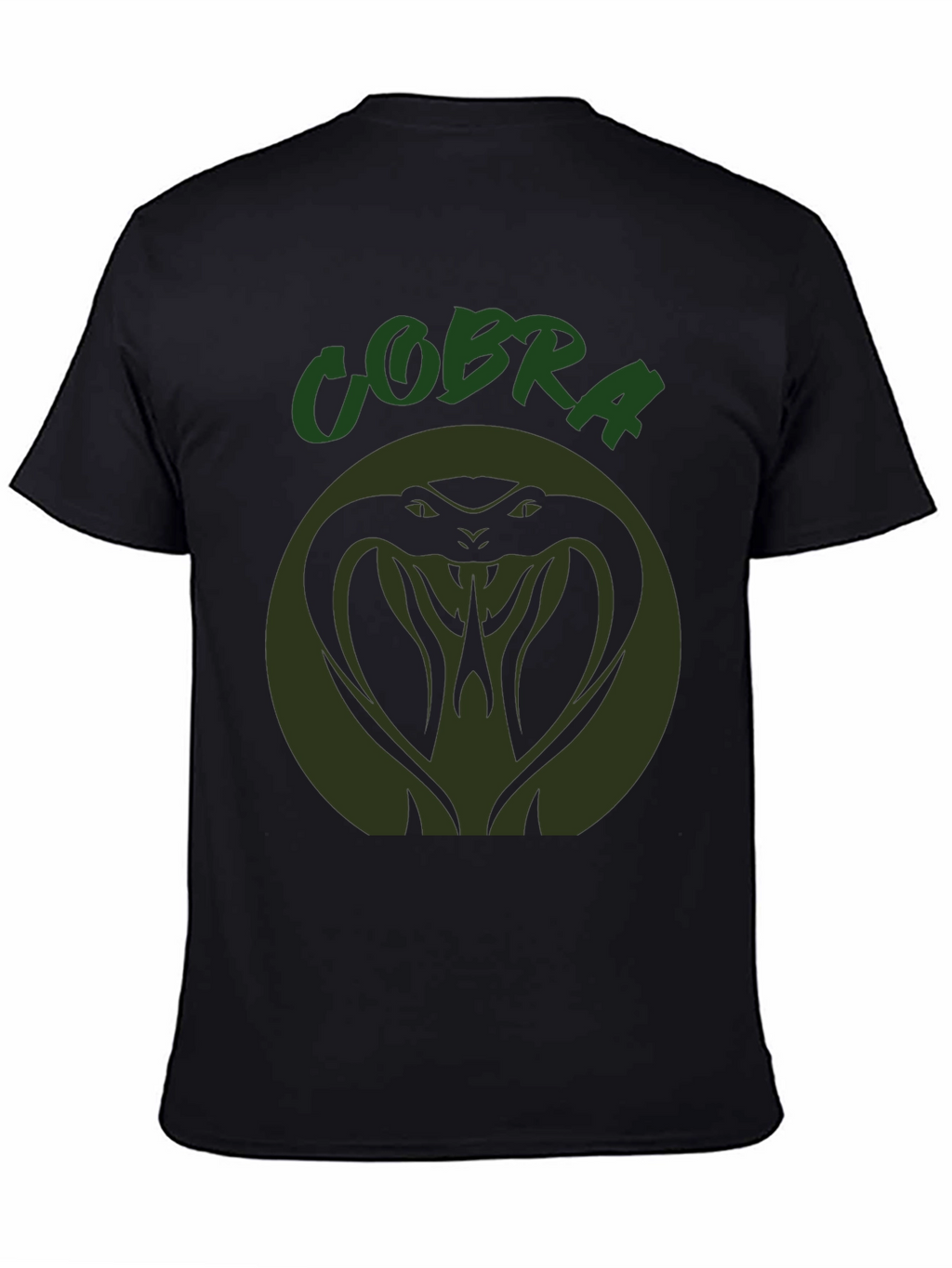 Cobra T-Shirt: Green Snake Graphic Tee