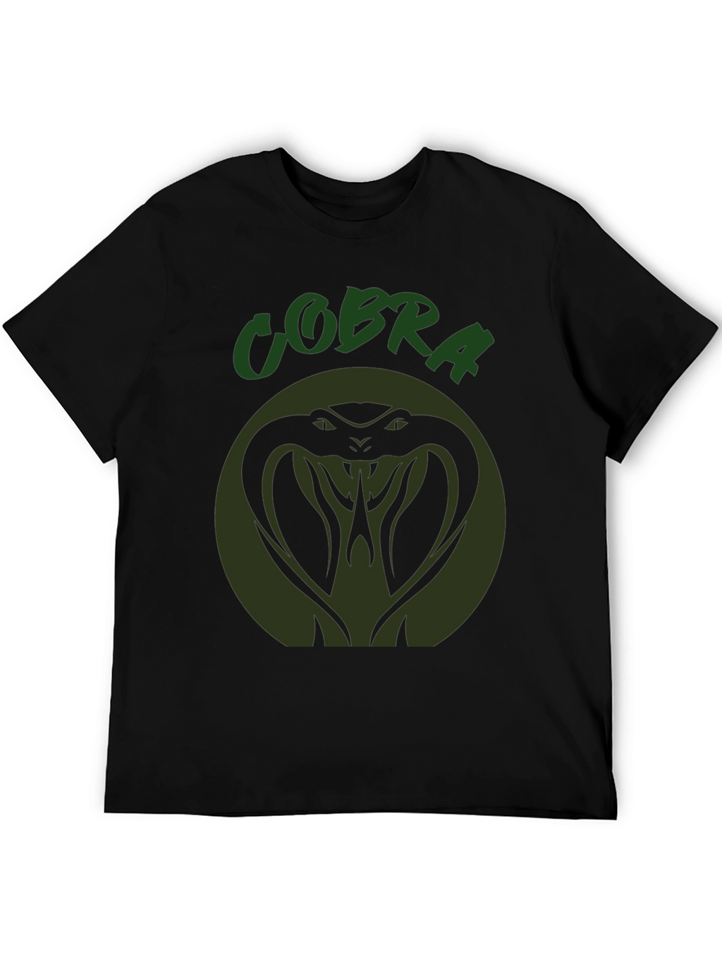 Cobra T-Shirt: Green Snake Graphic Tee