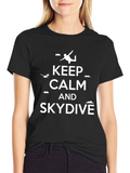 Keep Calm and Skydive T-Shirt