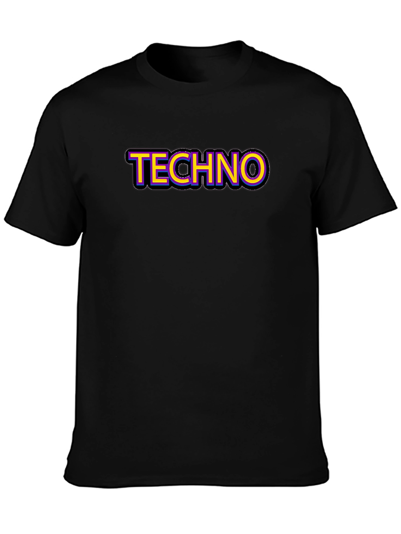 Techno T-Shirt - Bold Graphic Tee