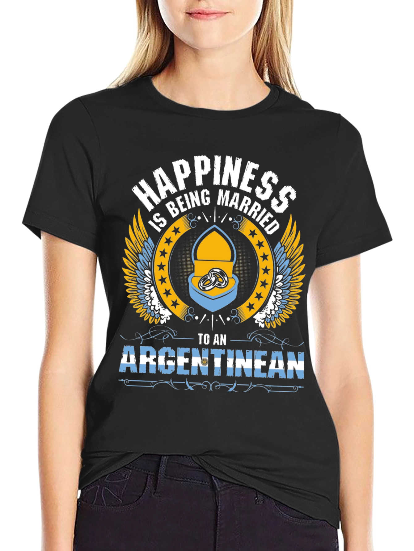 Happiness is Being Married to an Argentinean T-Shirt