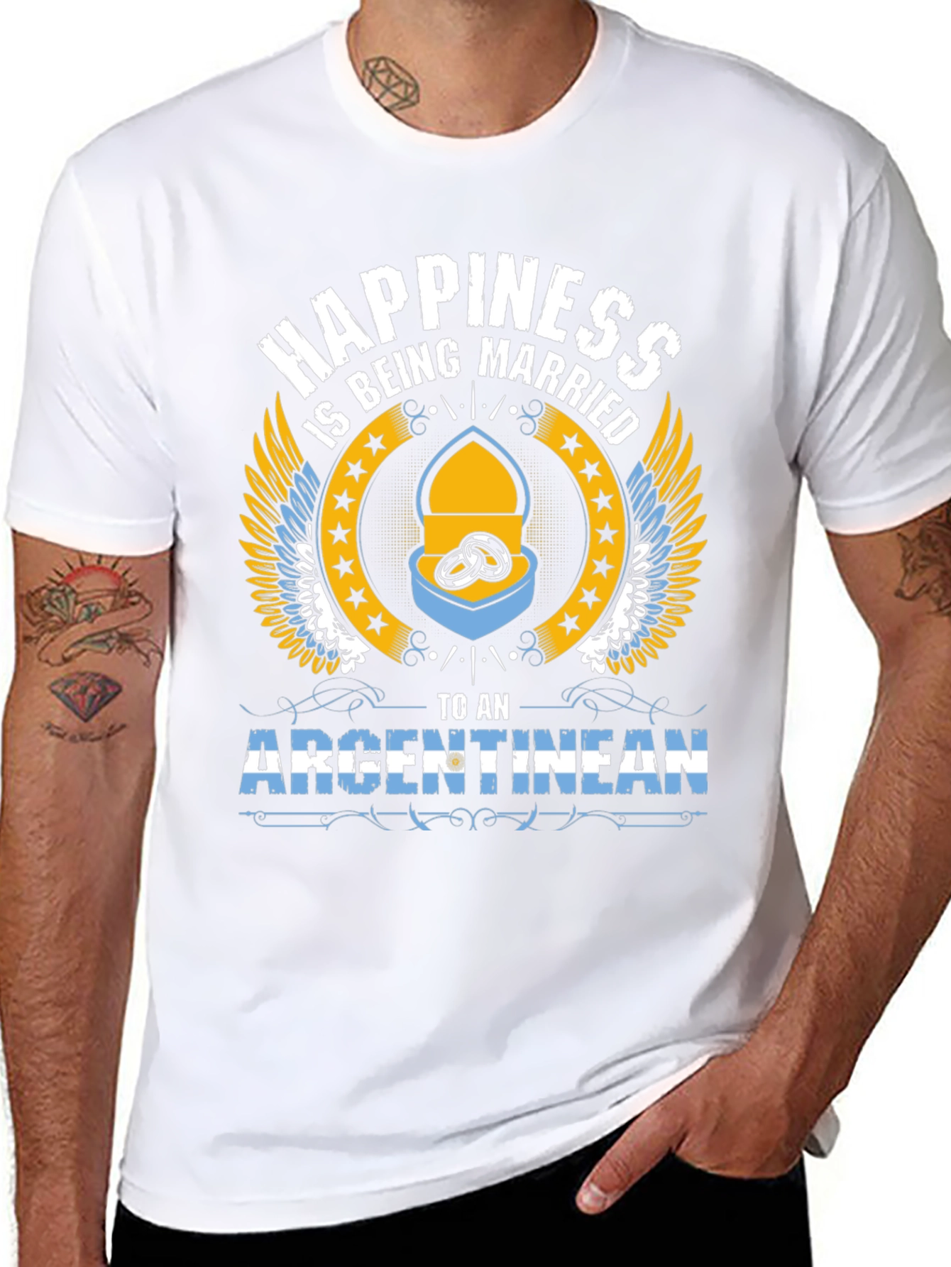 Happiness is Being Married to an Argentinean T-Shirt