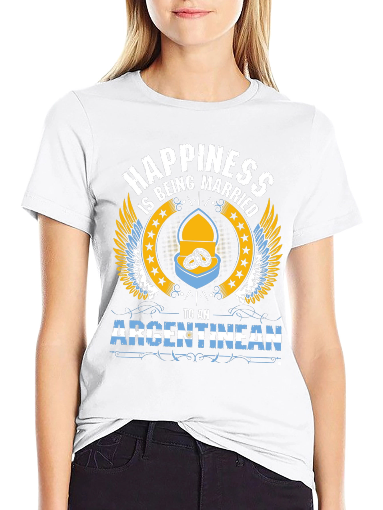 Happiness is Being Married to an Argentinean T-Shirt