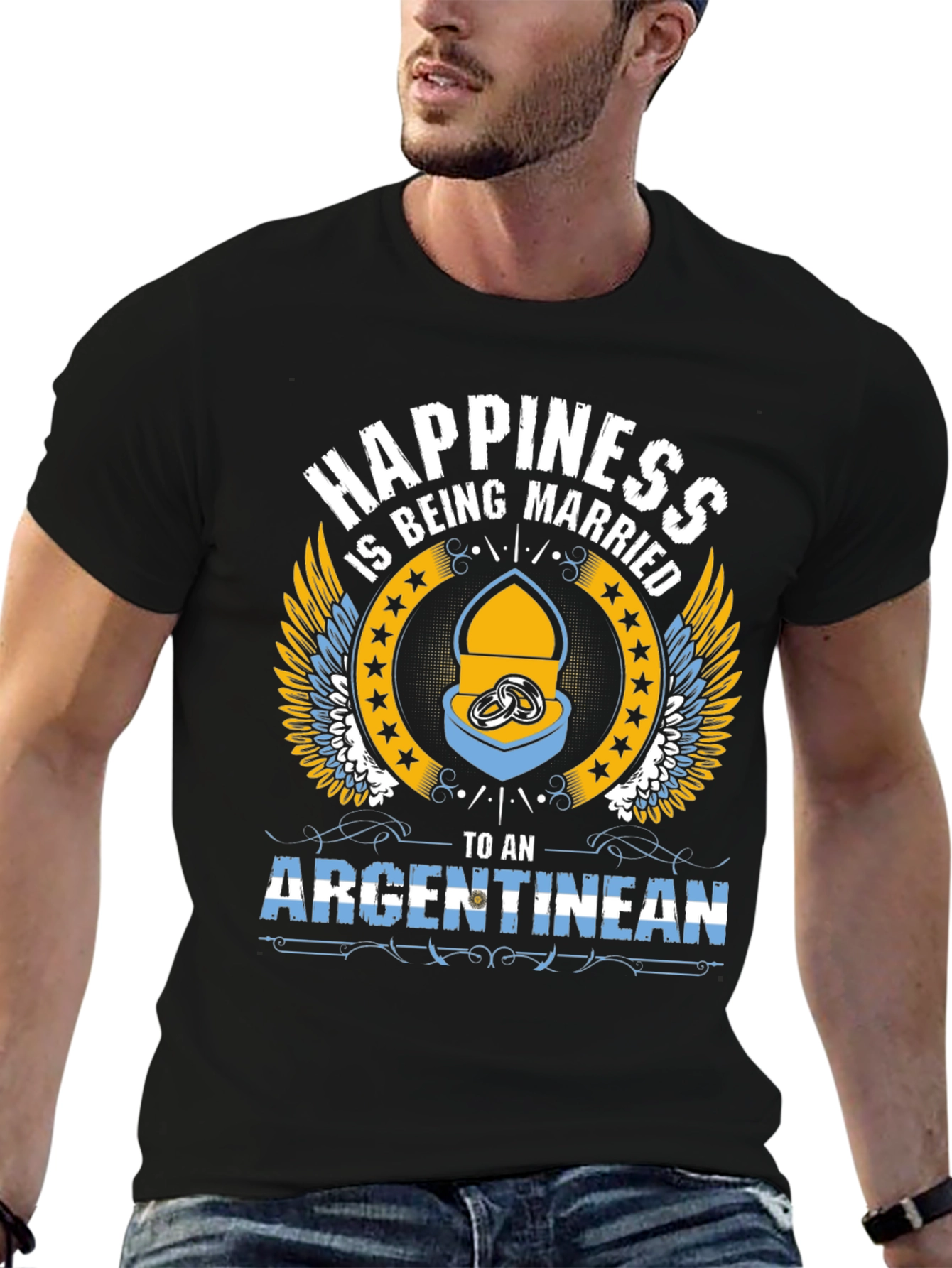 Happiness is Being Married to an Argentinean T-Shirt