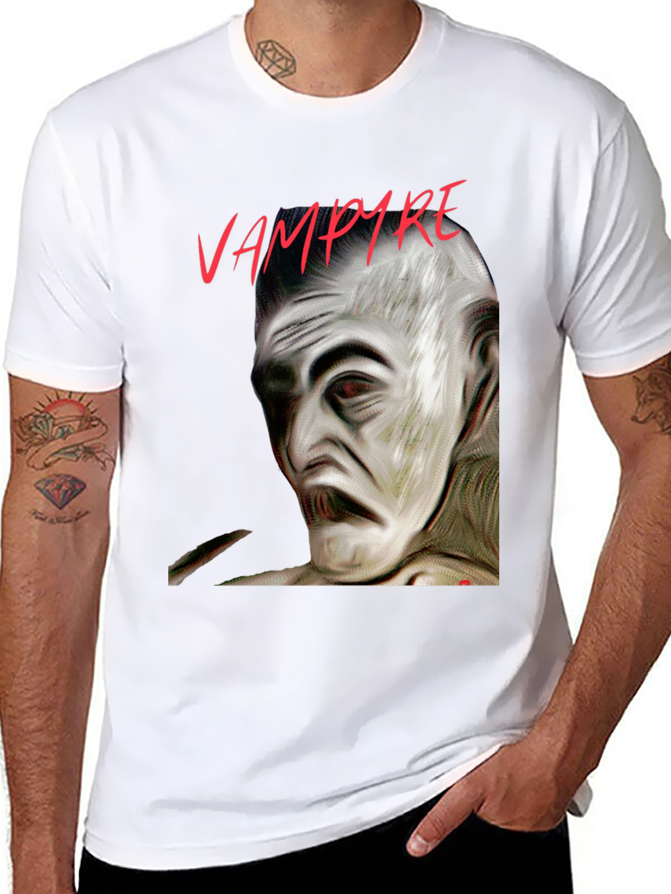 Vampire Graphic T-Shirt - Horror Tee