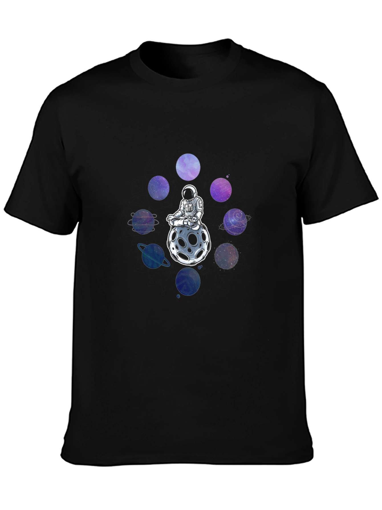 Astronaut Planets Graphic T-Shirt