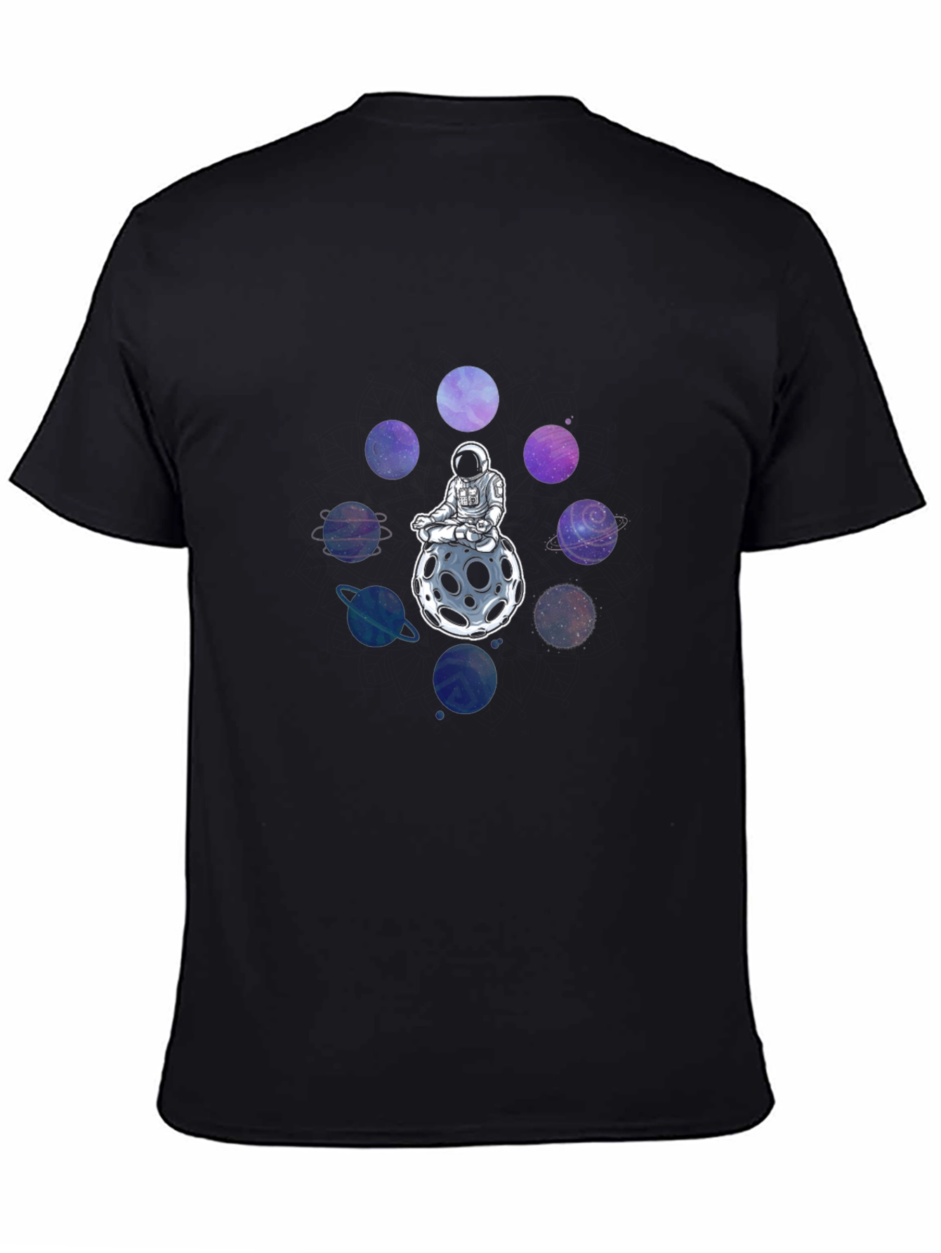 Astronaut Planets Graphic T-Shirt