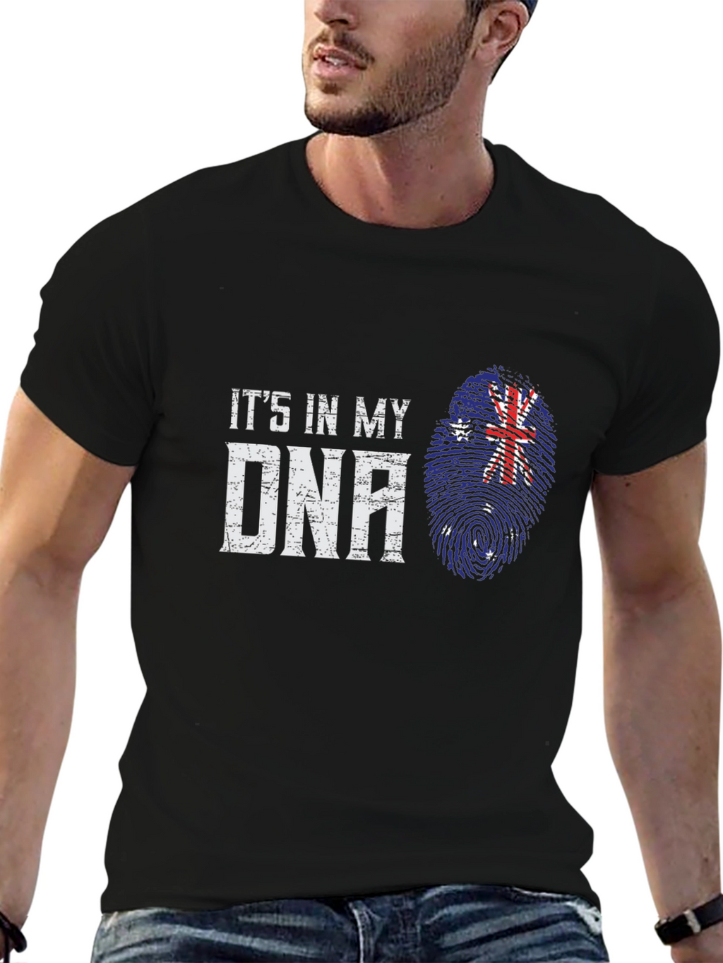Its In My DNA Australia Flag T-Shirt