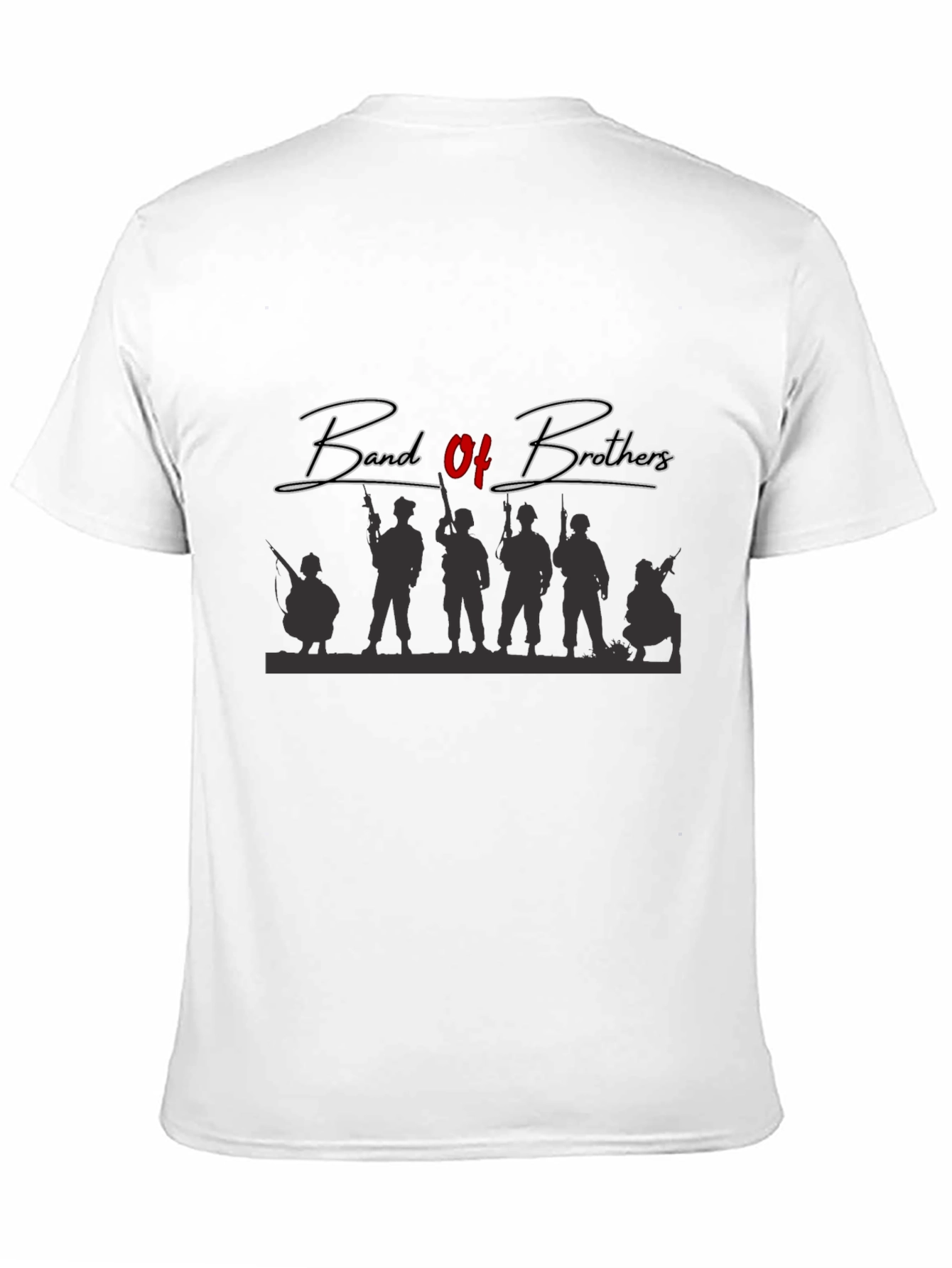 Band of Brothers Graphic T-Shirt - Black