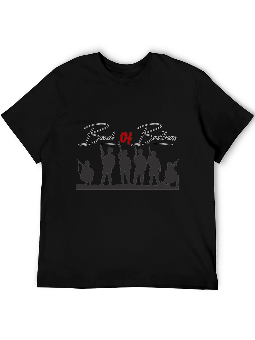 Band of Brothers Graphic T-Shirt - Black
