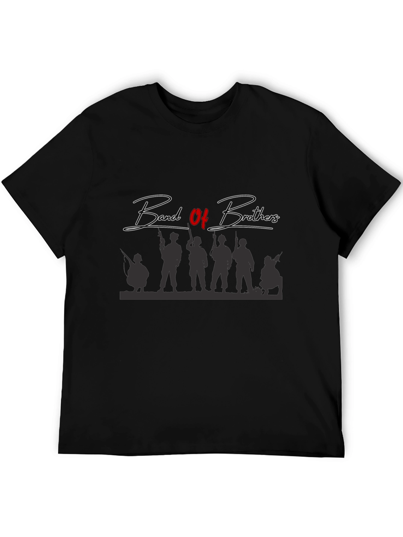 Band of Brothers Graphic T-Shirt - Black