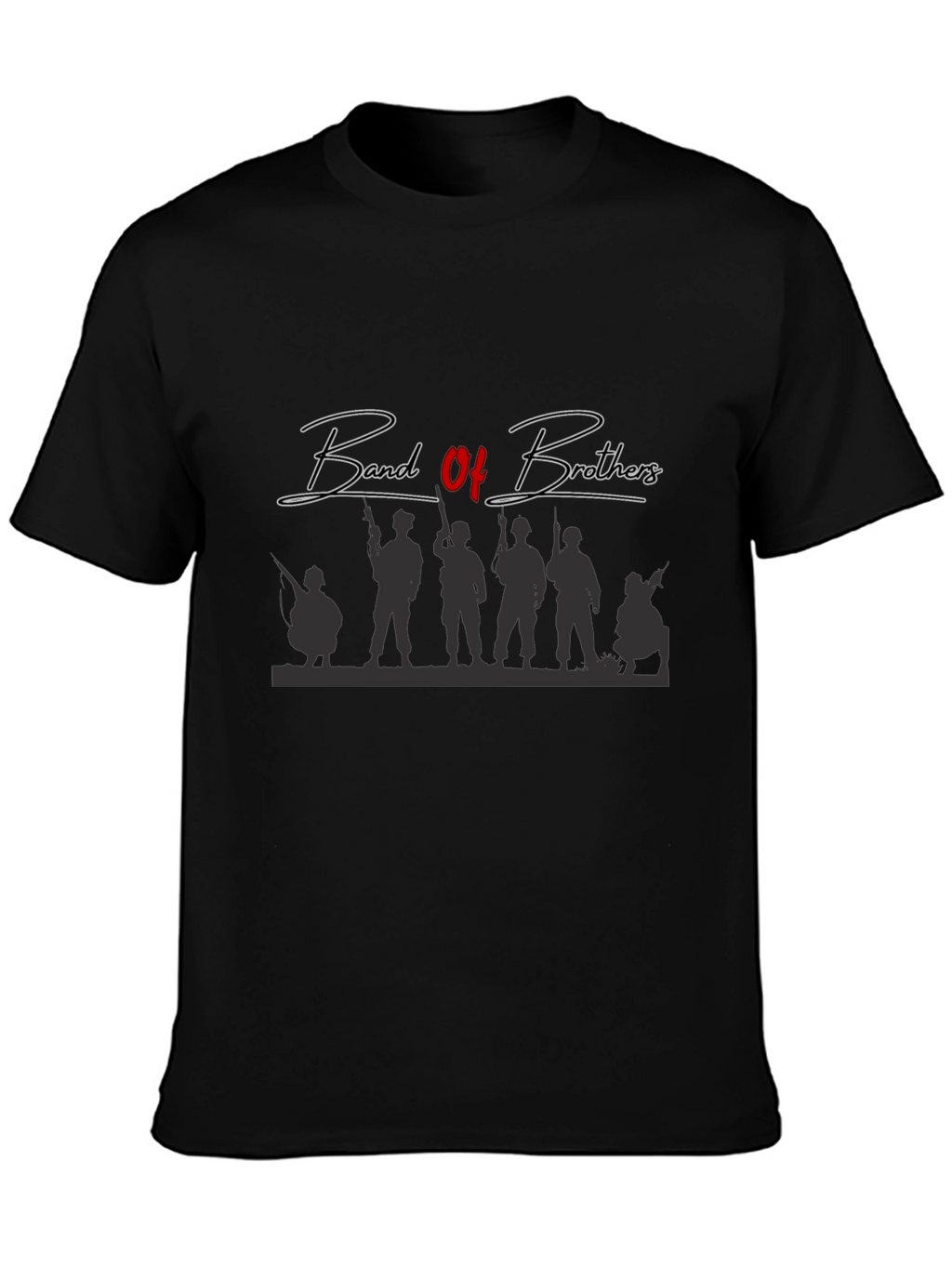 Band of Brothers Graphic T-Shirt - Black