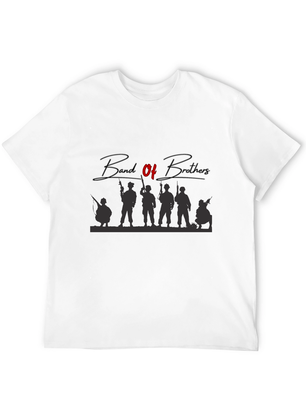 Band of Brothers Graphic T-Shirt - Black