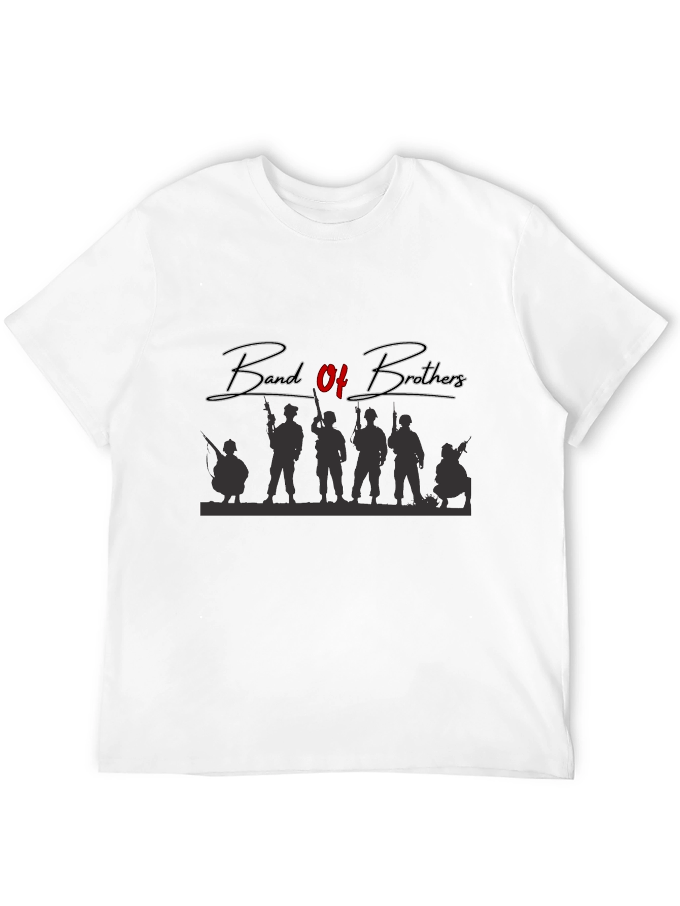 Band of Brothers Graphic T-Shirt - Black