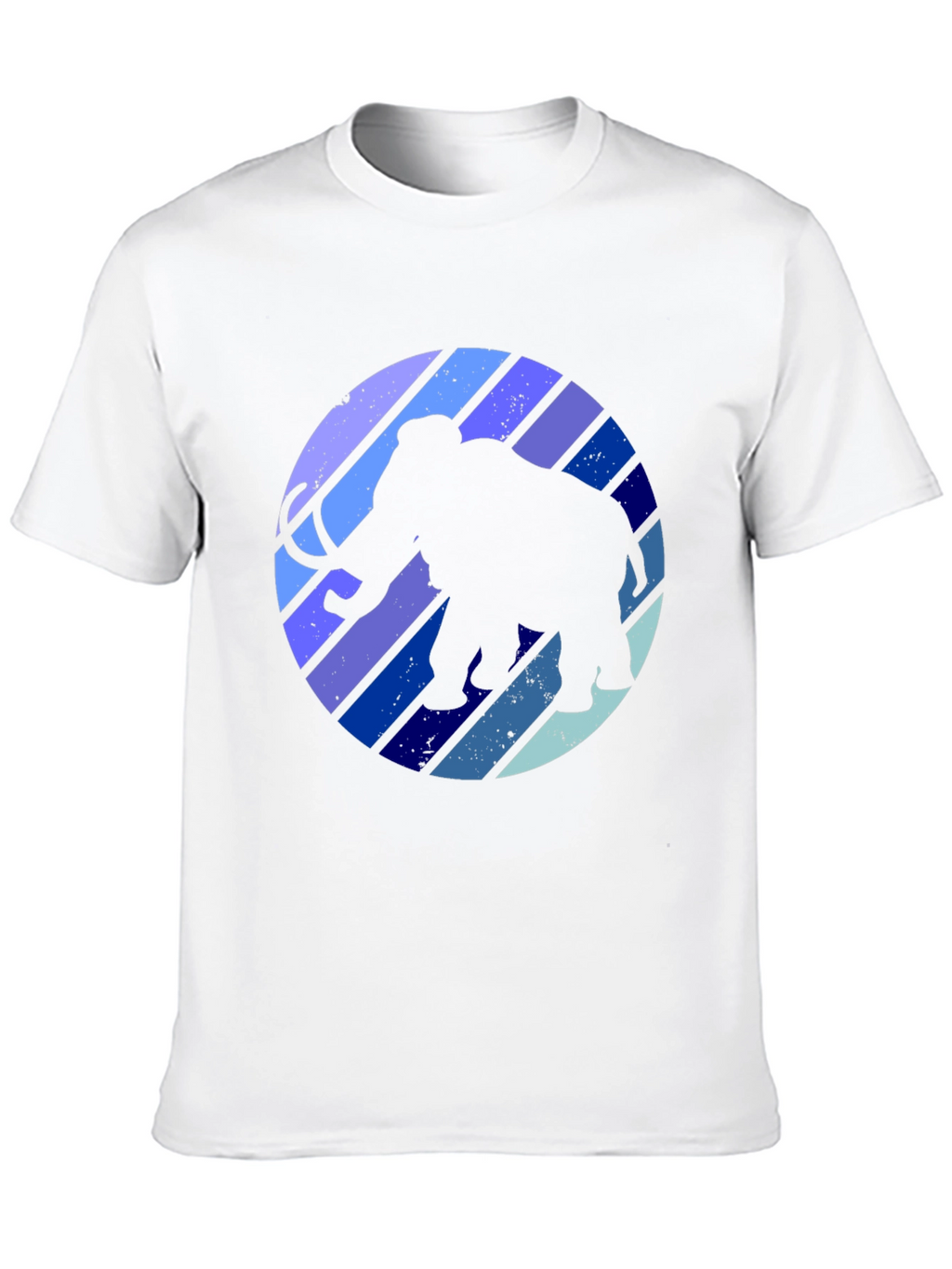 Mammoth Retro Striped T-Shirt