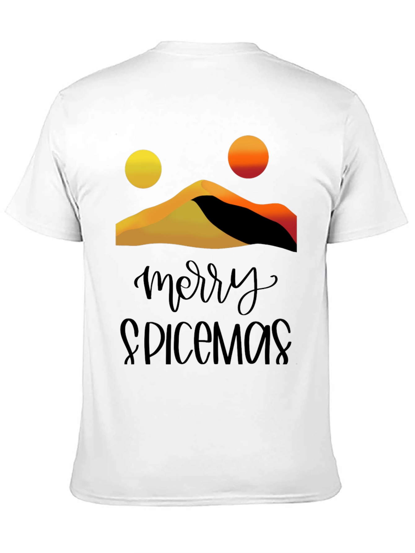 Merry Spicemas Black Graphic Tee
