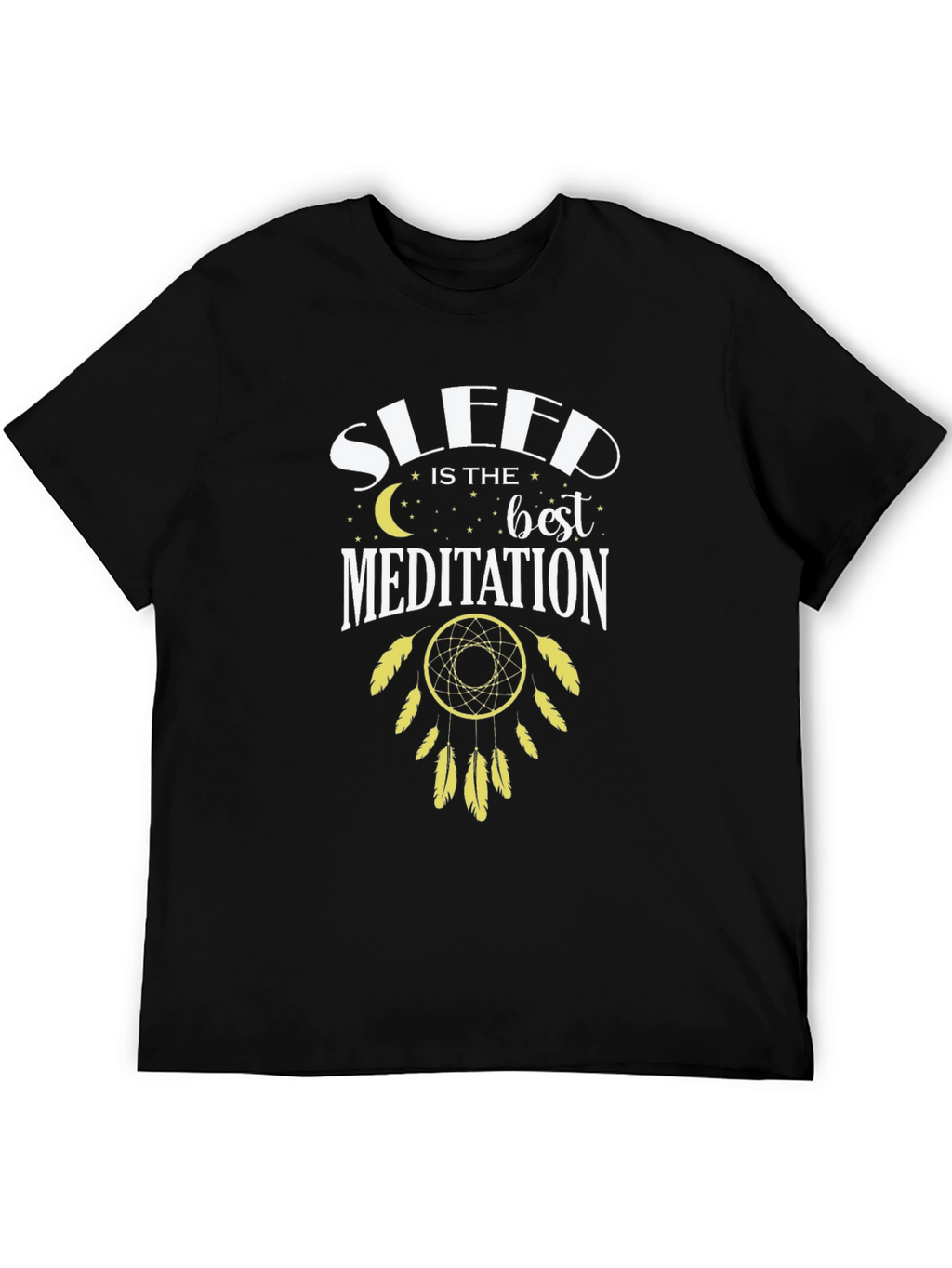 Sleep is the Best Meditation Dreamcatcher T-Shirt