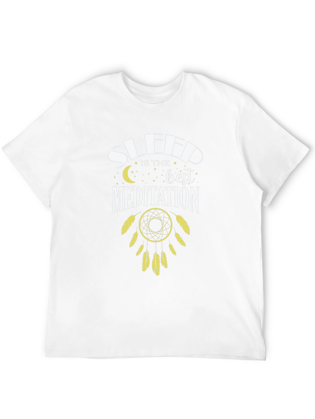 Sleep is the Best Meditation Dreamcatcher T-Shirt