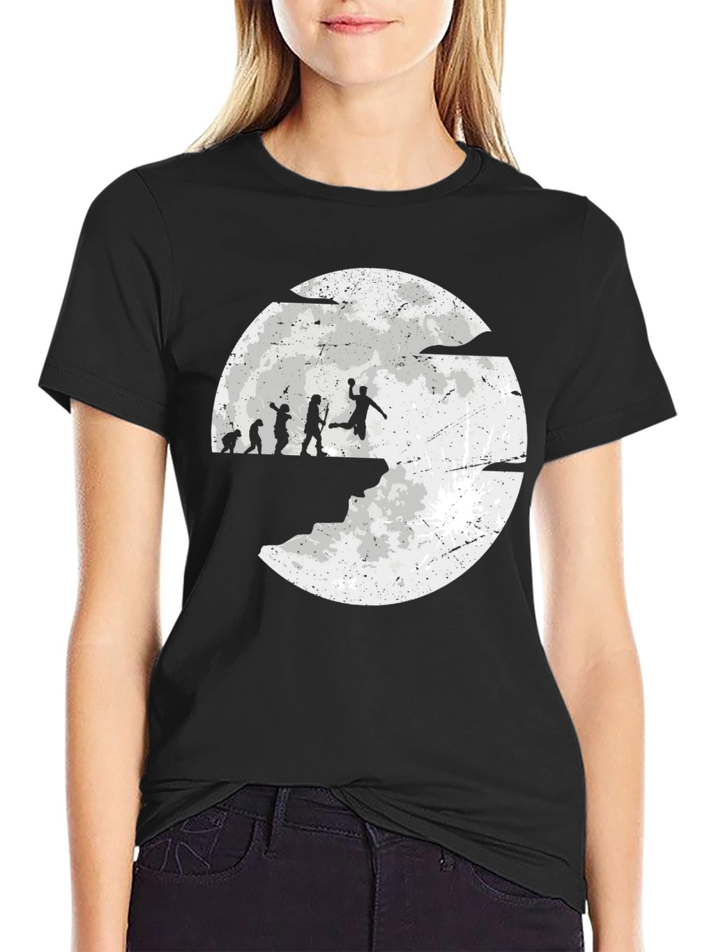 Handball Evolution Black T-Shirt