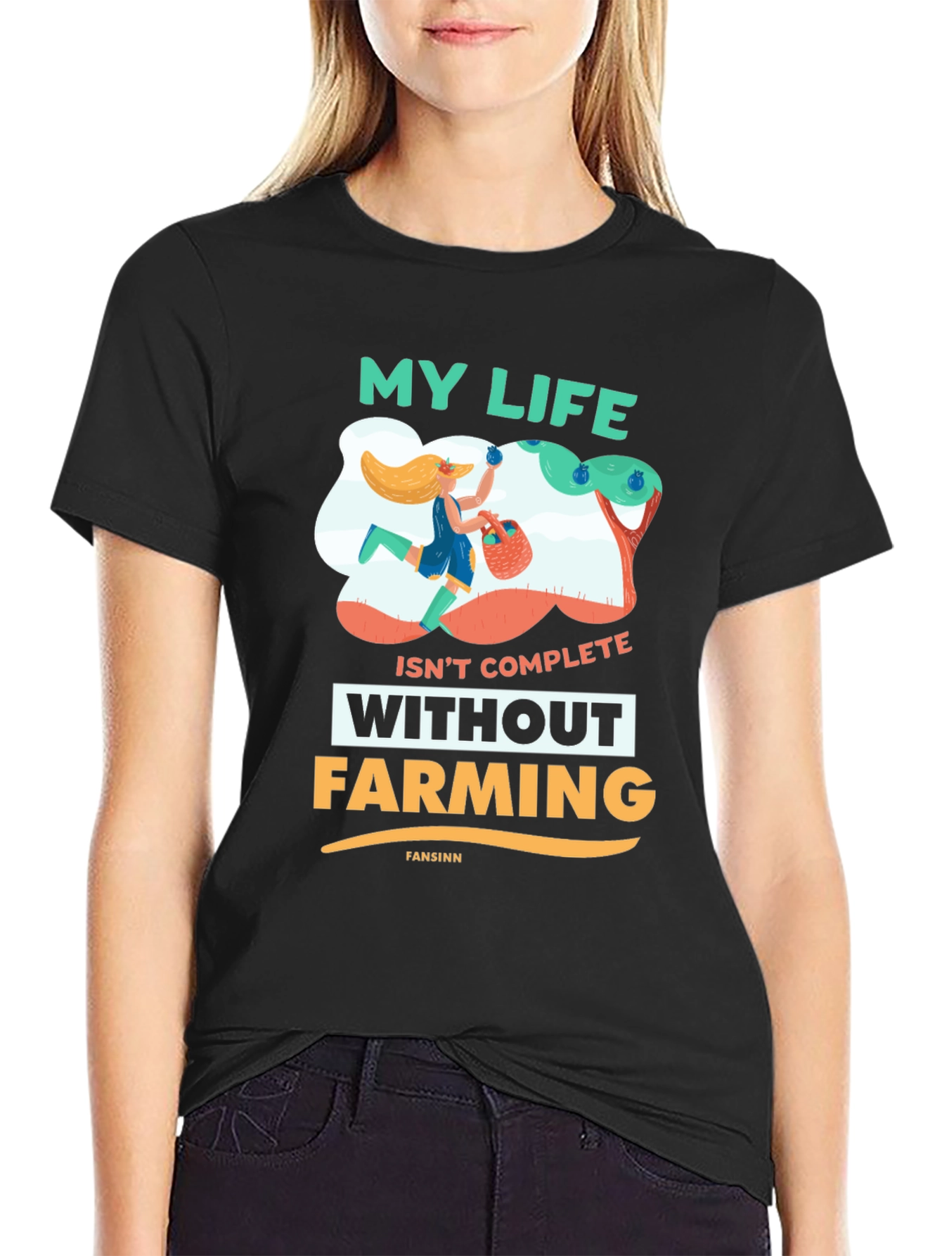 Farming Life Tee - My Life Isnt Complete Without Farming T-Shirt