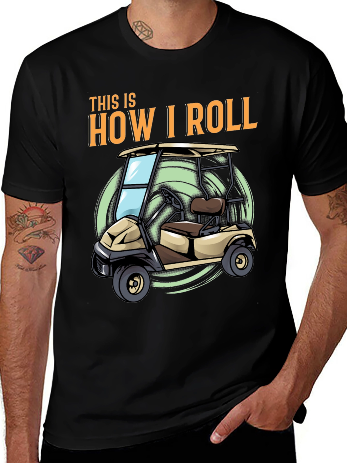 This Is How I Roll Golf Cart T-Shirt