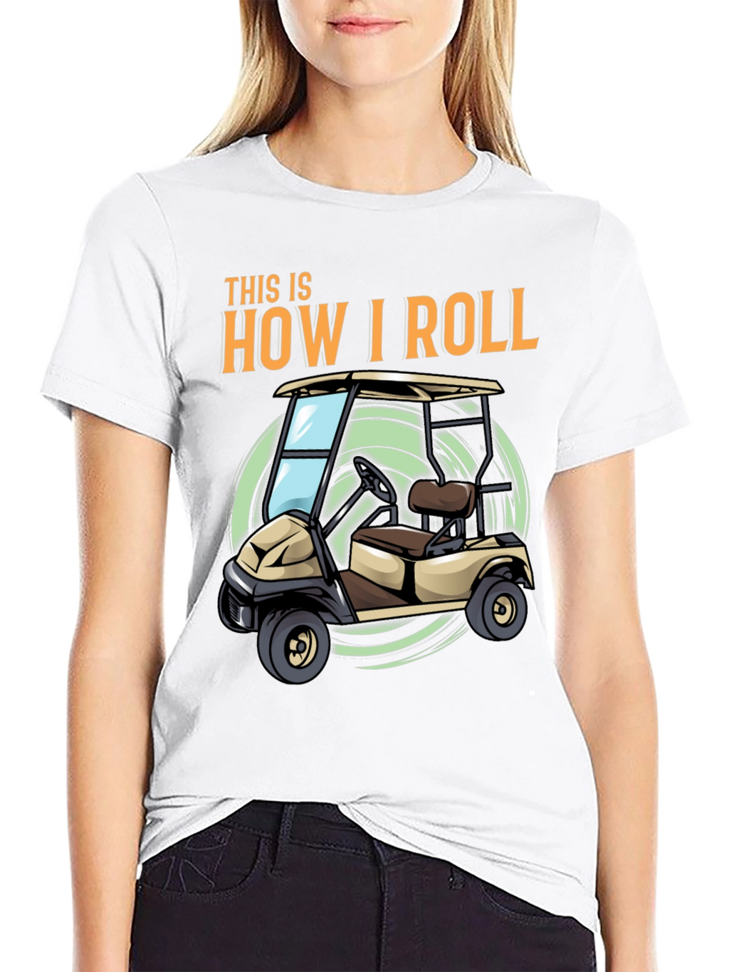 This Is How I Roll Golf Cart T-Shirt