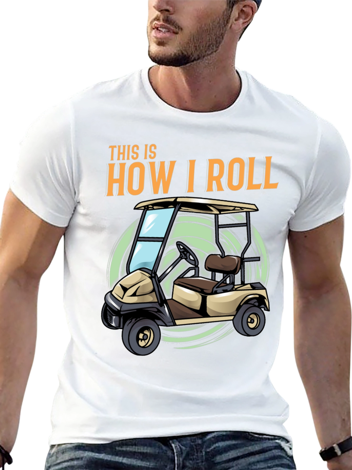 This Is How I Roll Golf Cart T-Shirt