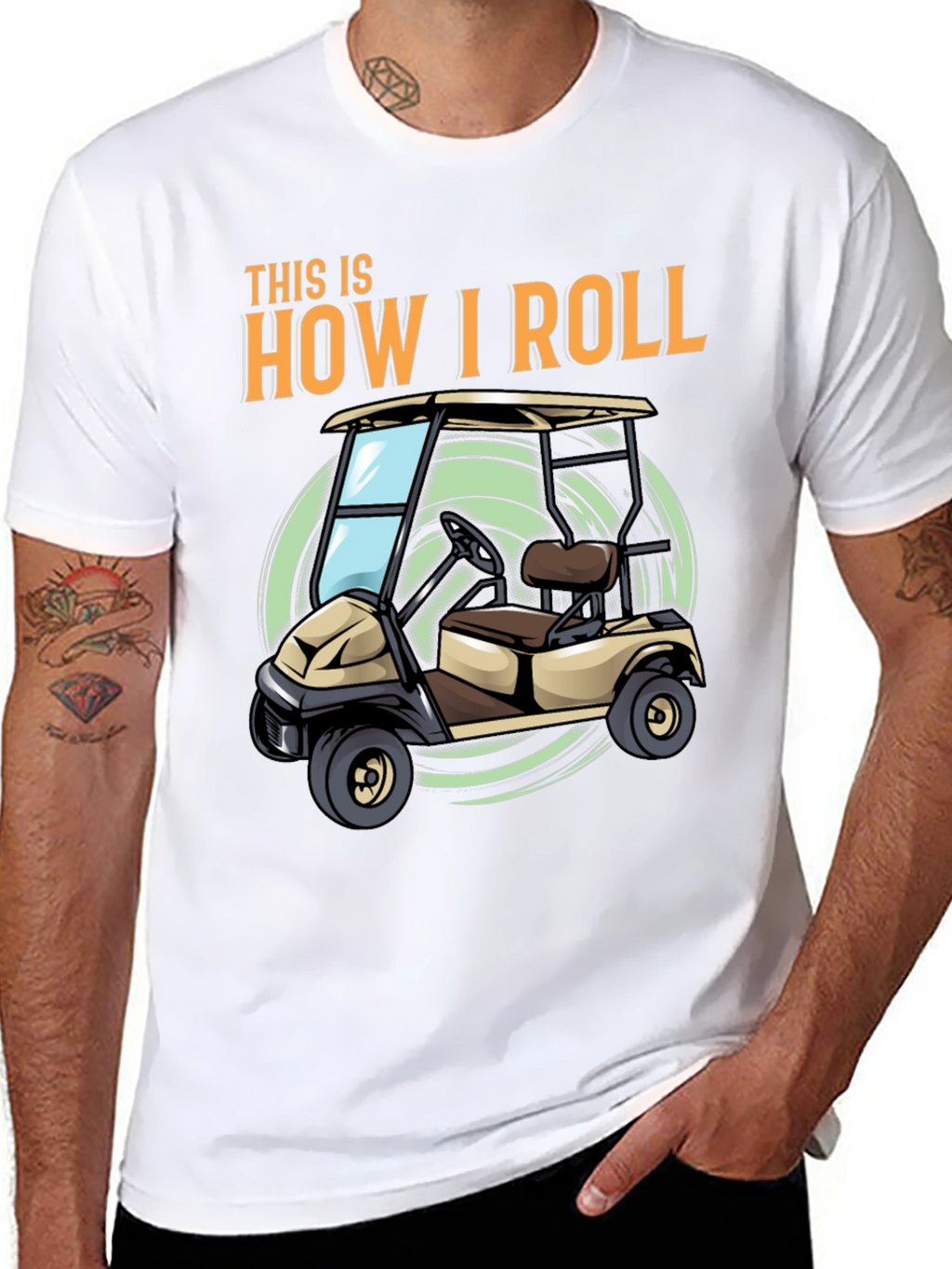 This Is How I Roll Golf Cart T-Shirt