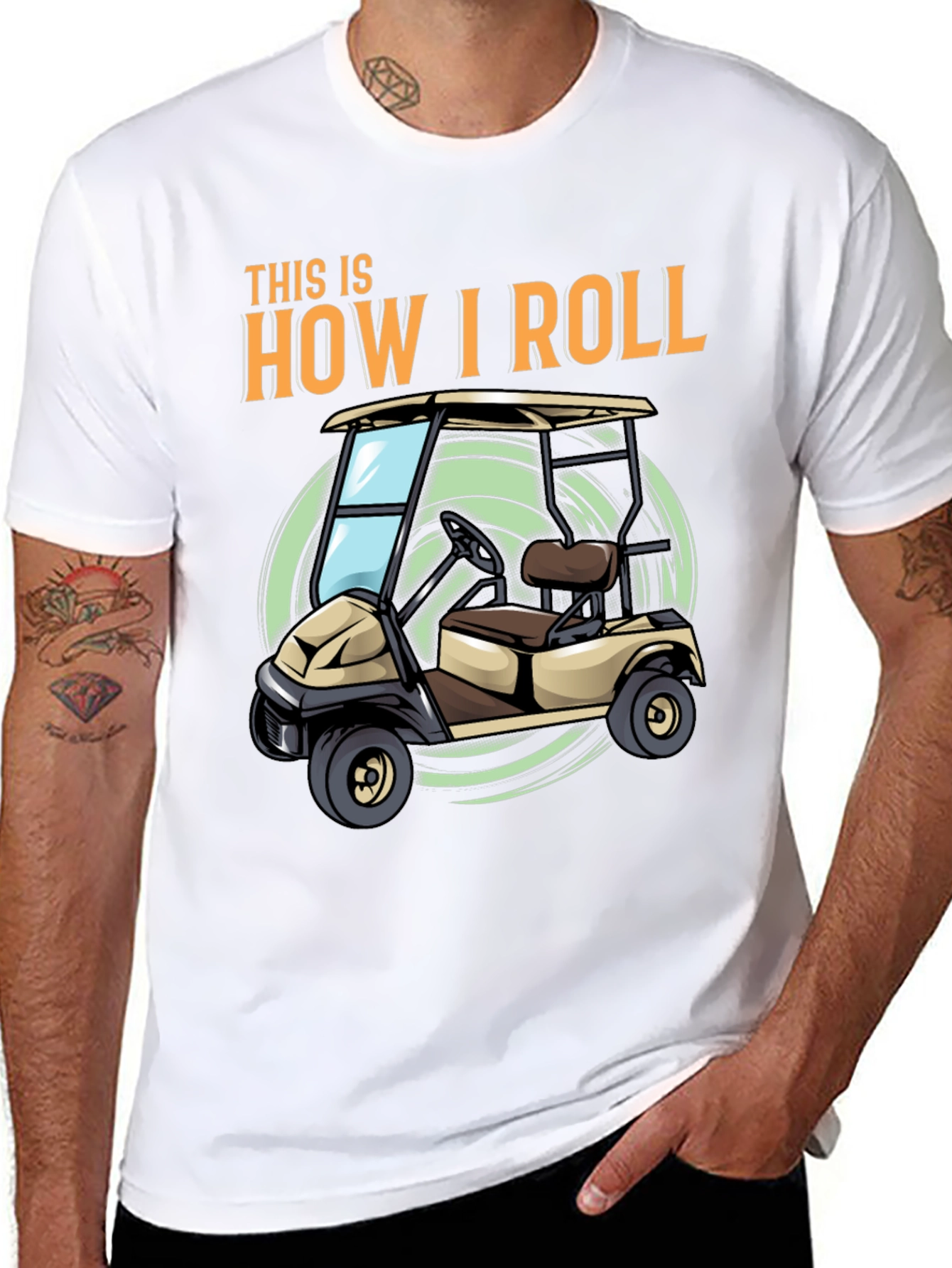 This Is How I Roll Golf Cart T-Shirt