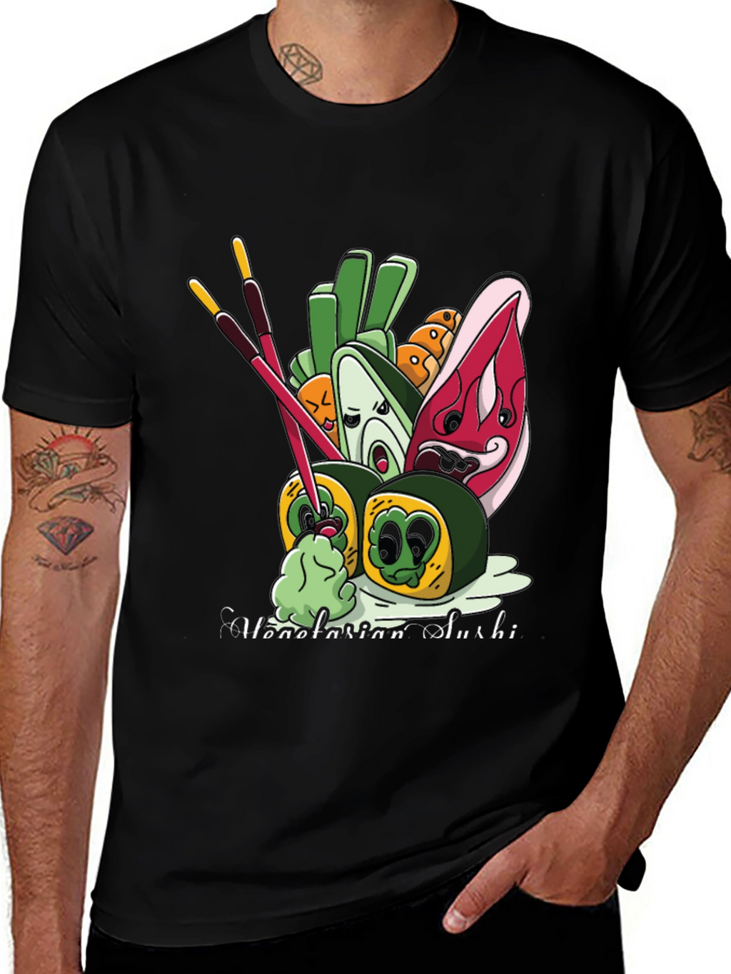 Vegetarian Sushi Graphic Tee