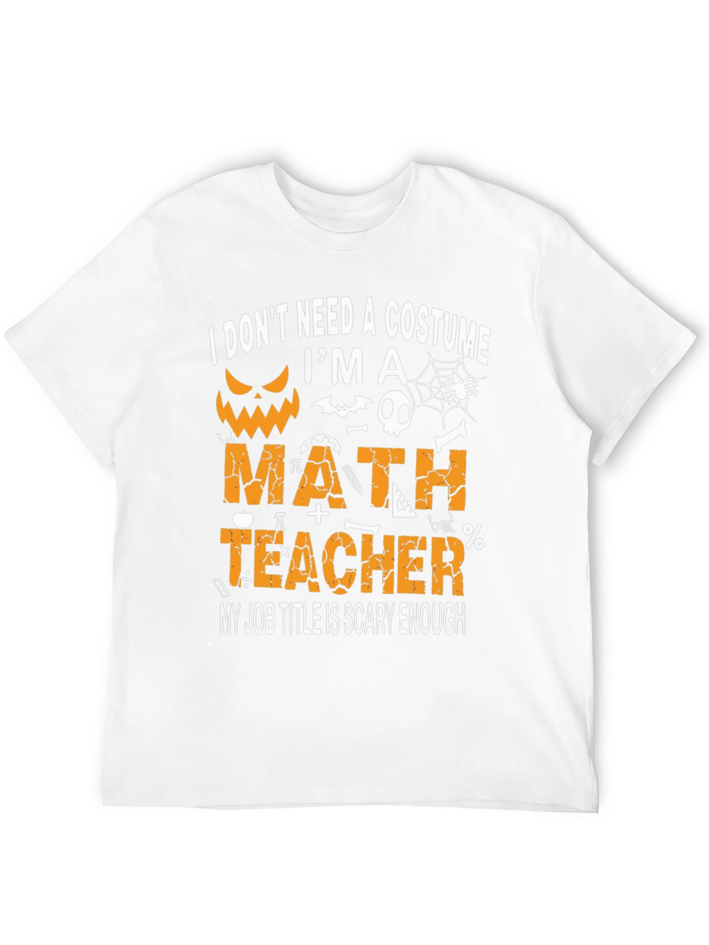 Math Teacher Halloween Costume T-Shirt