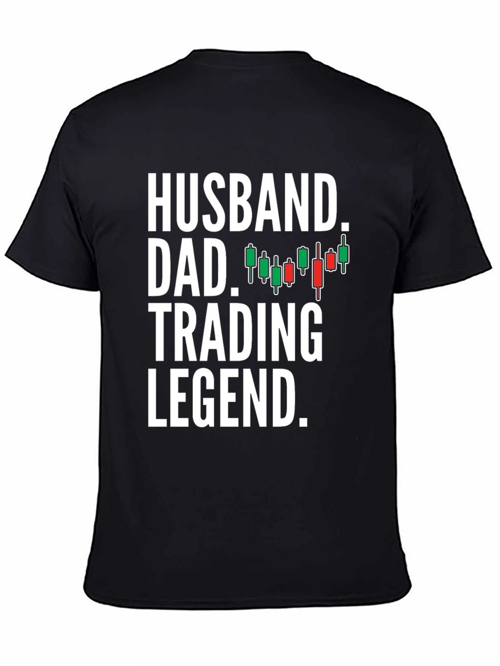 Husband Dad Trading Legend Graphic Tee