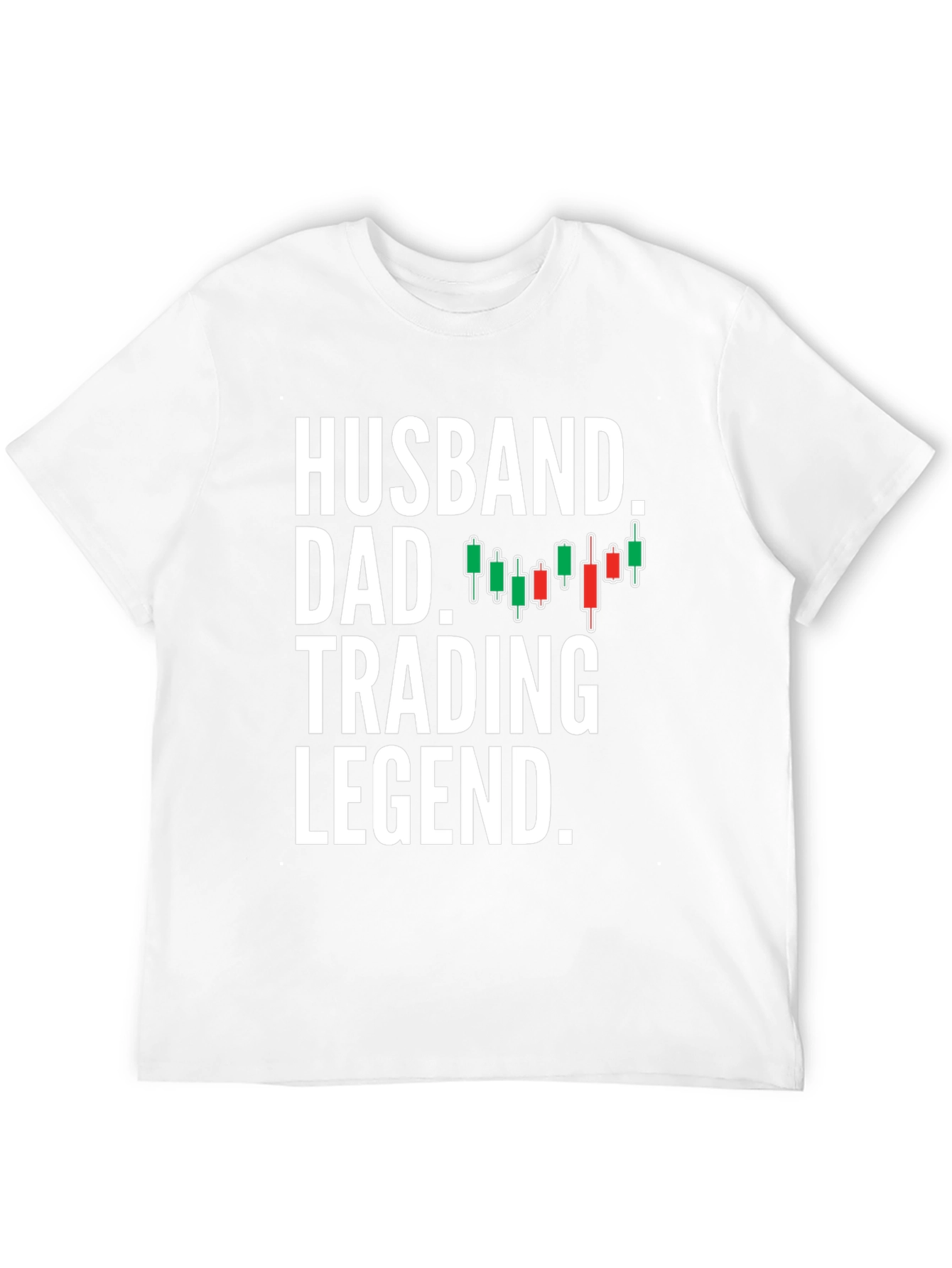 Husband Dad Trading Legend Graphic Tee