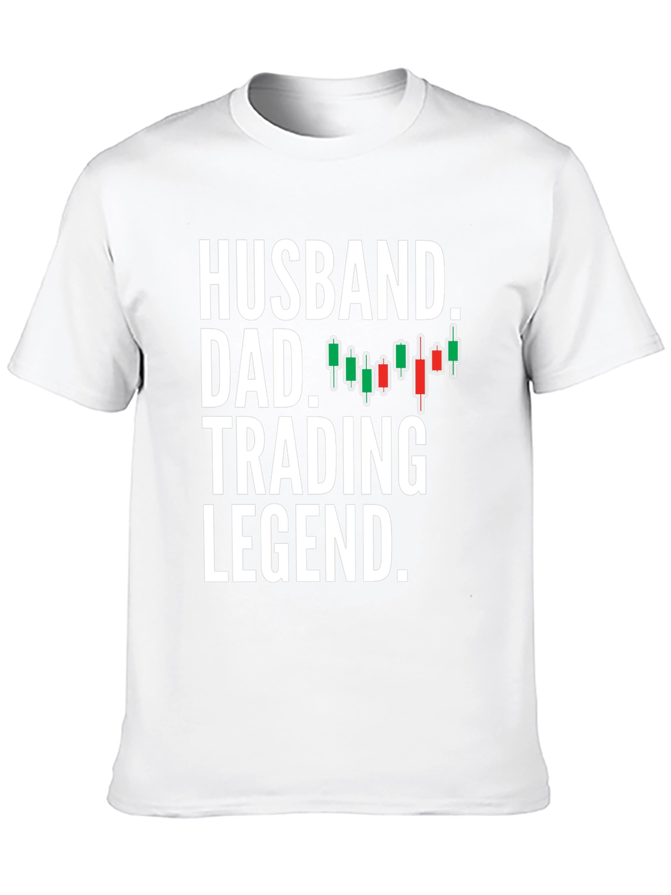 Husband Dad Trading Legend Graphic Tee