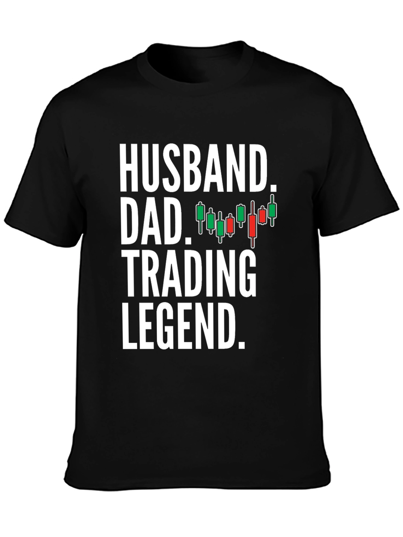 Husband Dad Trading Legend Graphic Tee