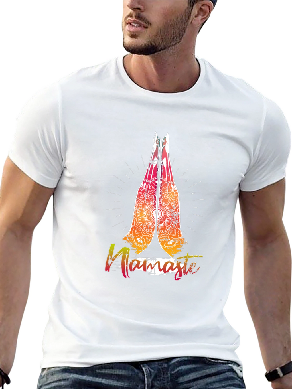 Namaste Graphic Tee - Yoga Meditation T-Shirt