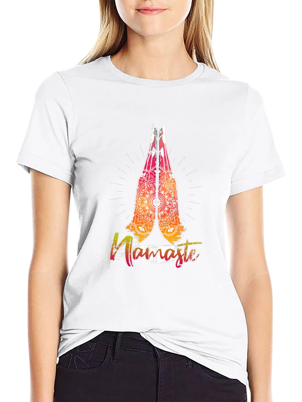 Namaste Graphic Tee - Yoga Meditation T-Shirt