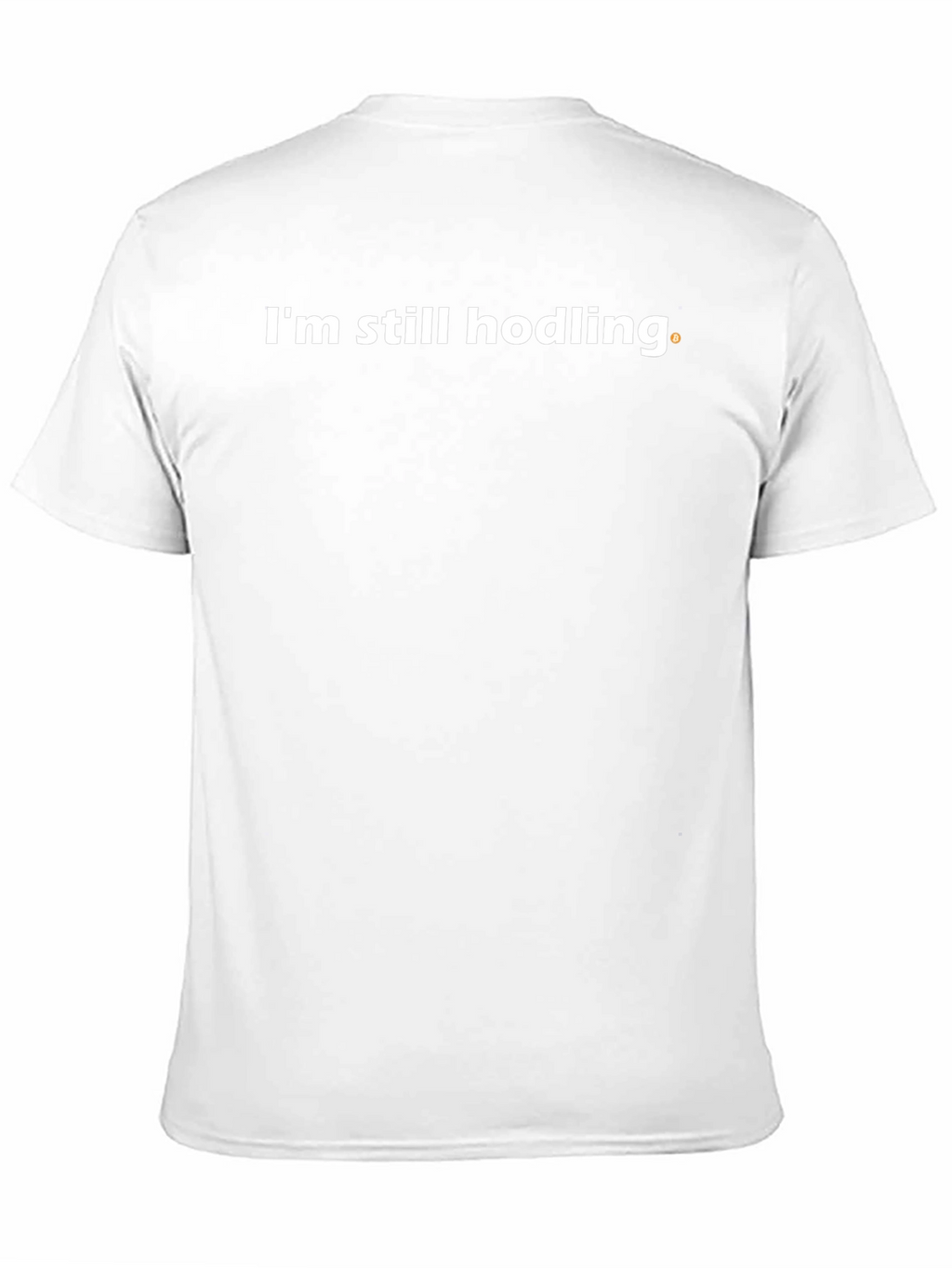Im Still Hodling Black T-Shirt Crypto Trader Tee