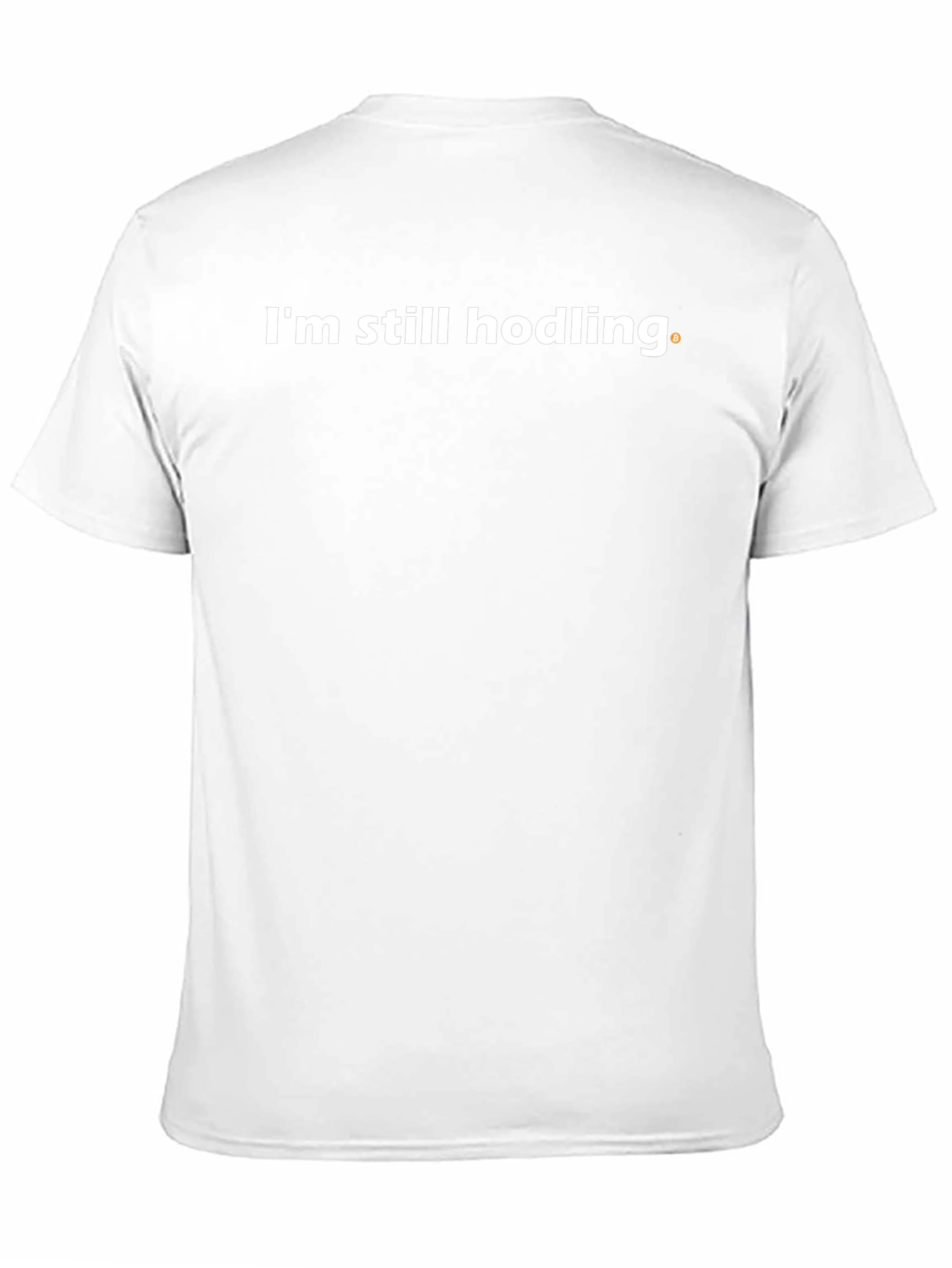 Im Still Hodling Black T-Shirt Crypto Trader Tee
