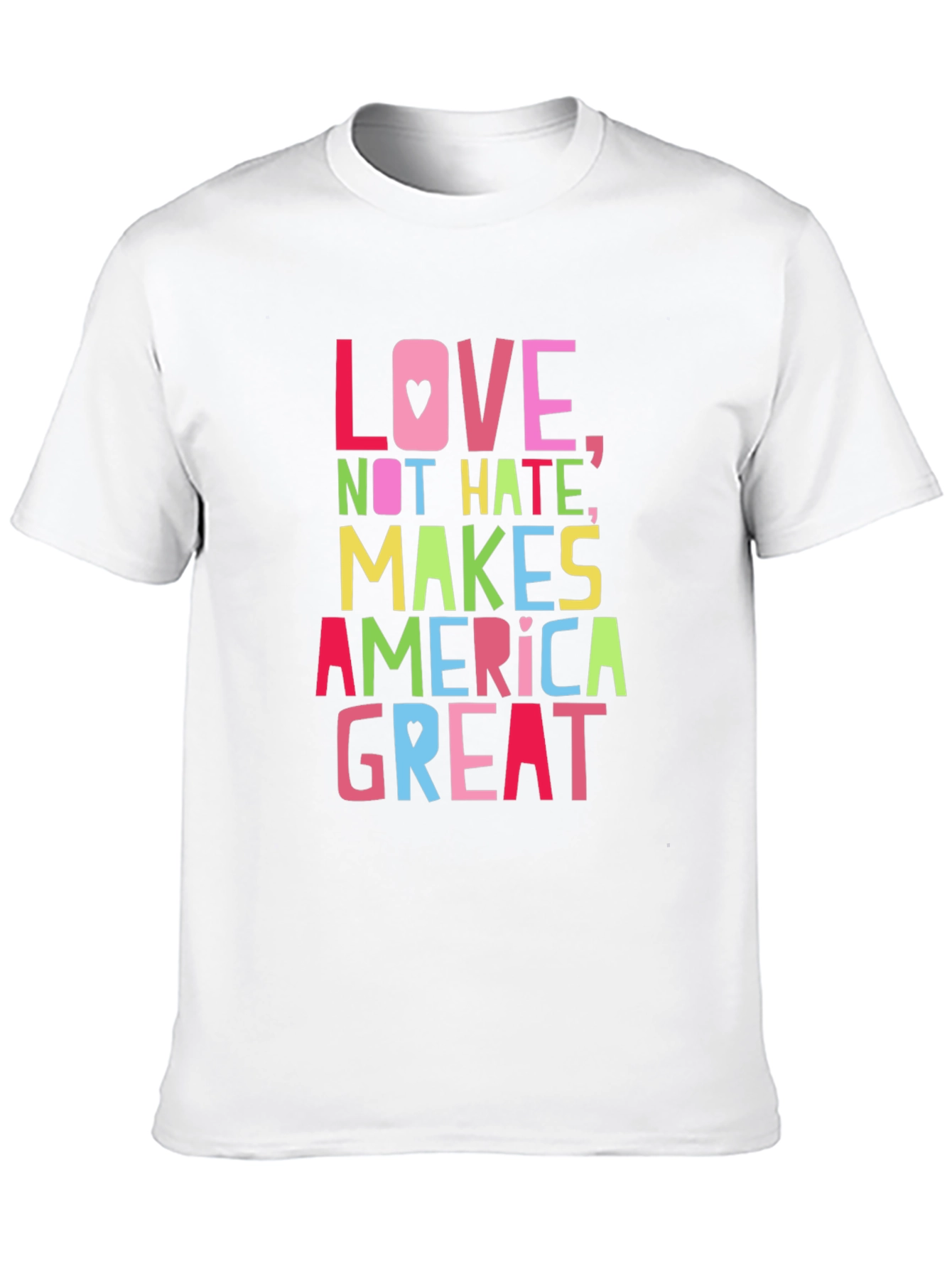 Love Not Hate Makes America Great T-Shirt