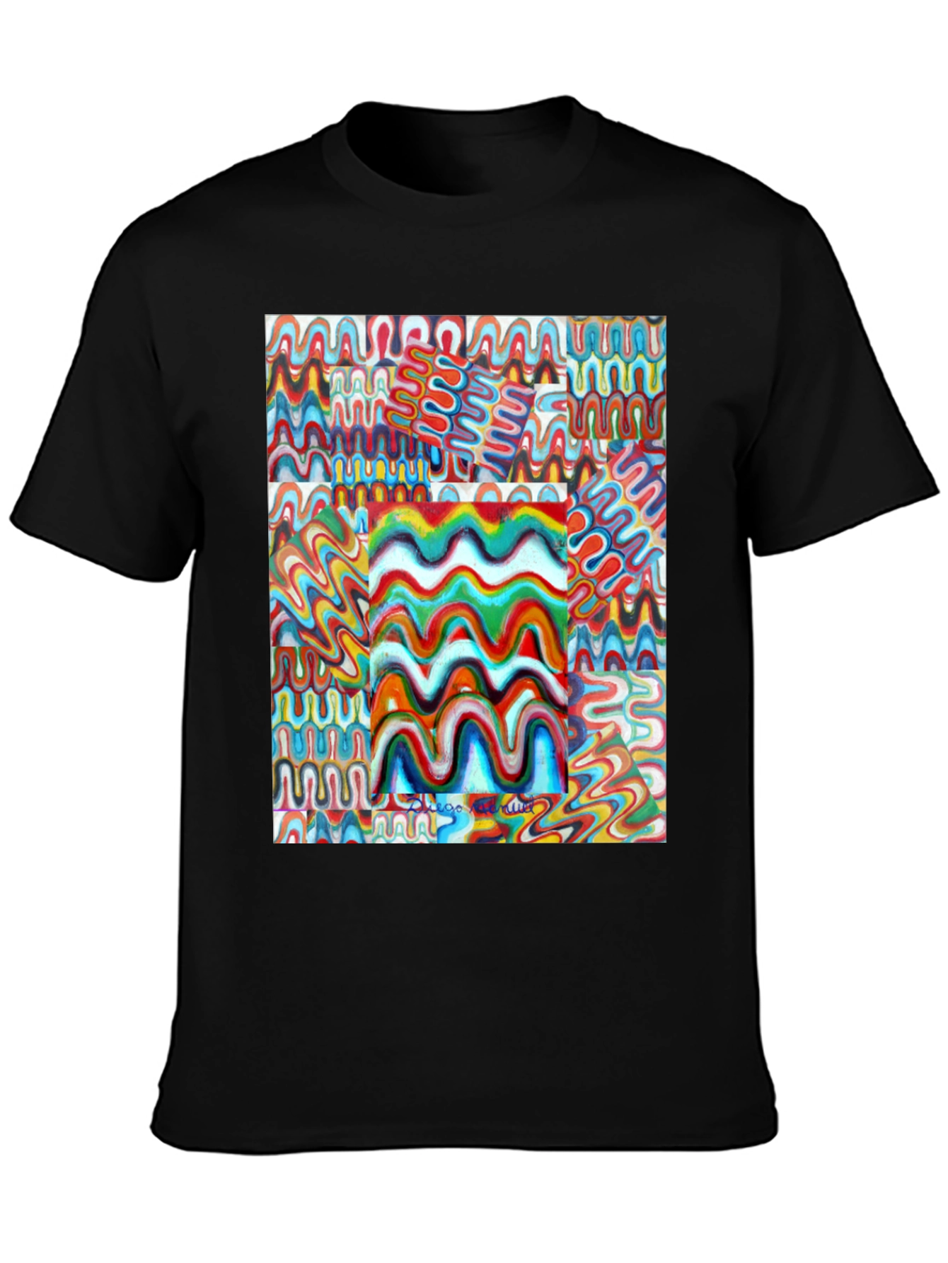 Abstract Art Print Mens Tee