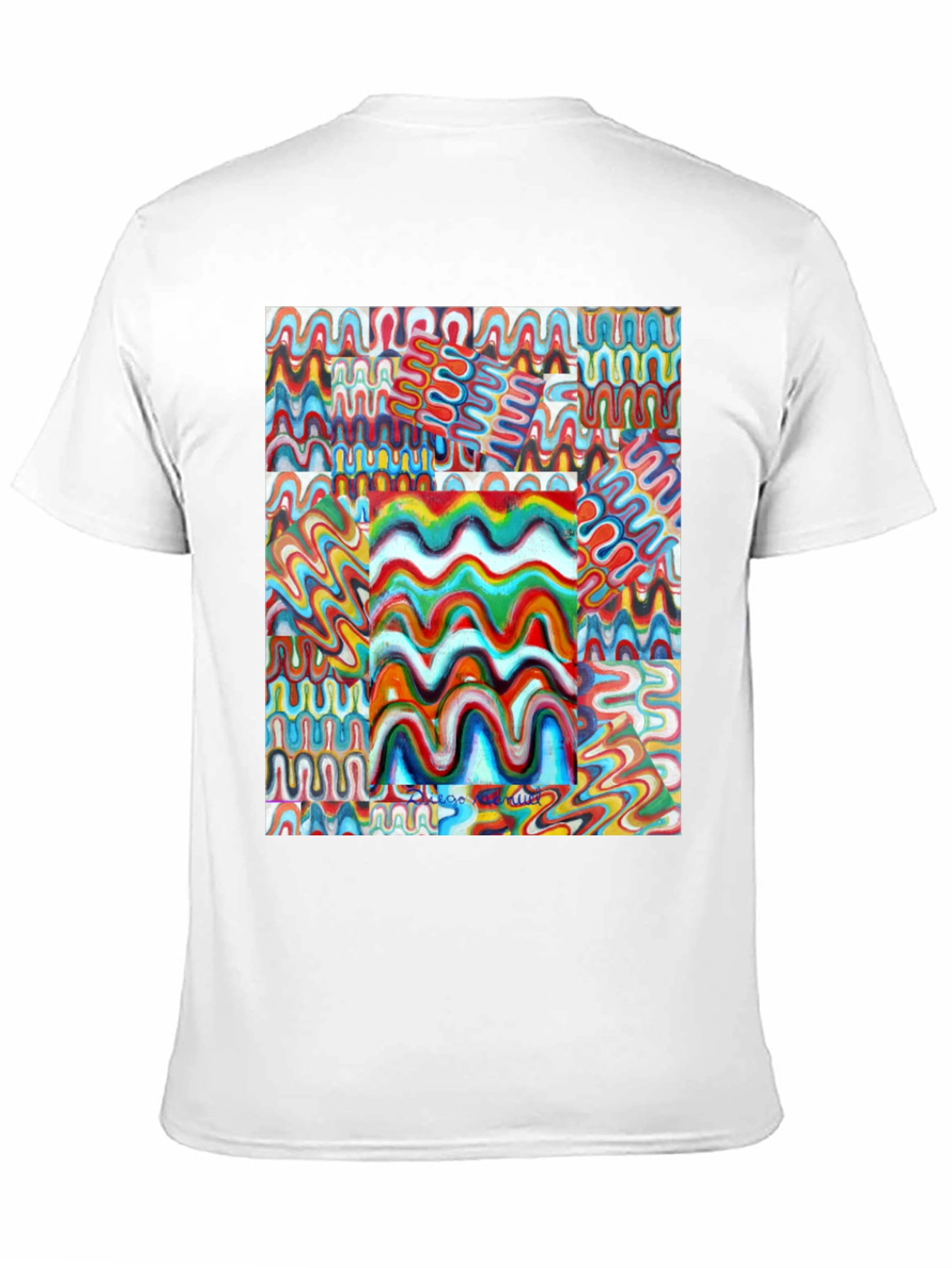 Abstract Art Print Mens Tee