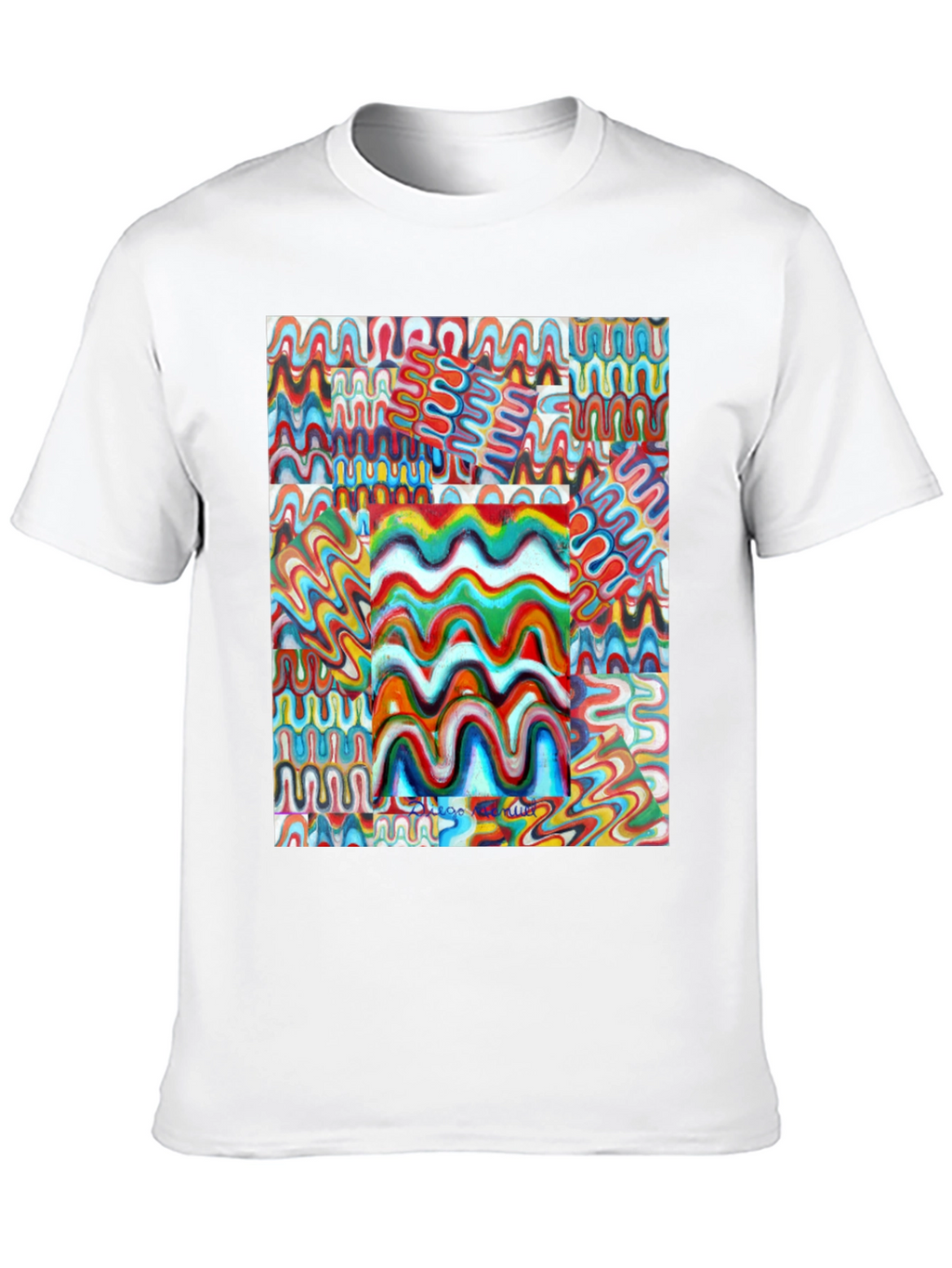 Abstract Art Print Mens Tee