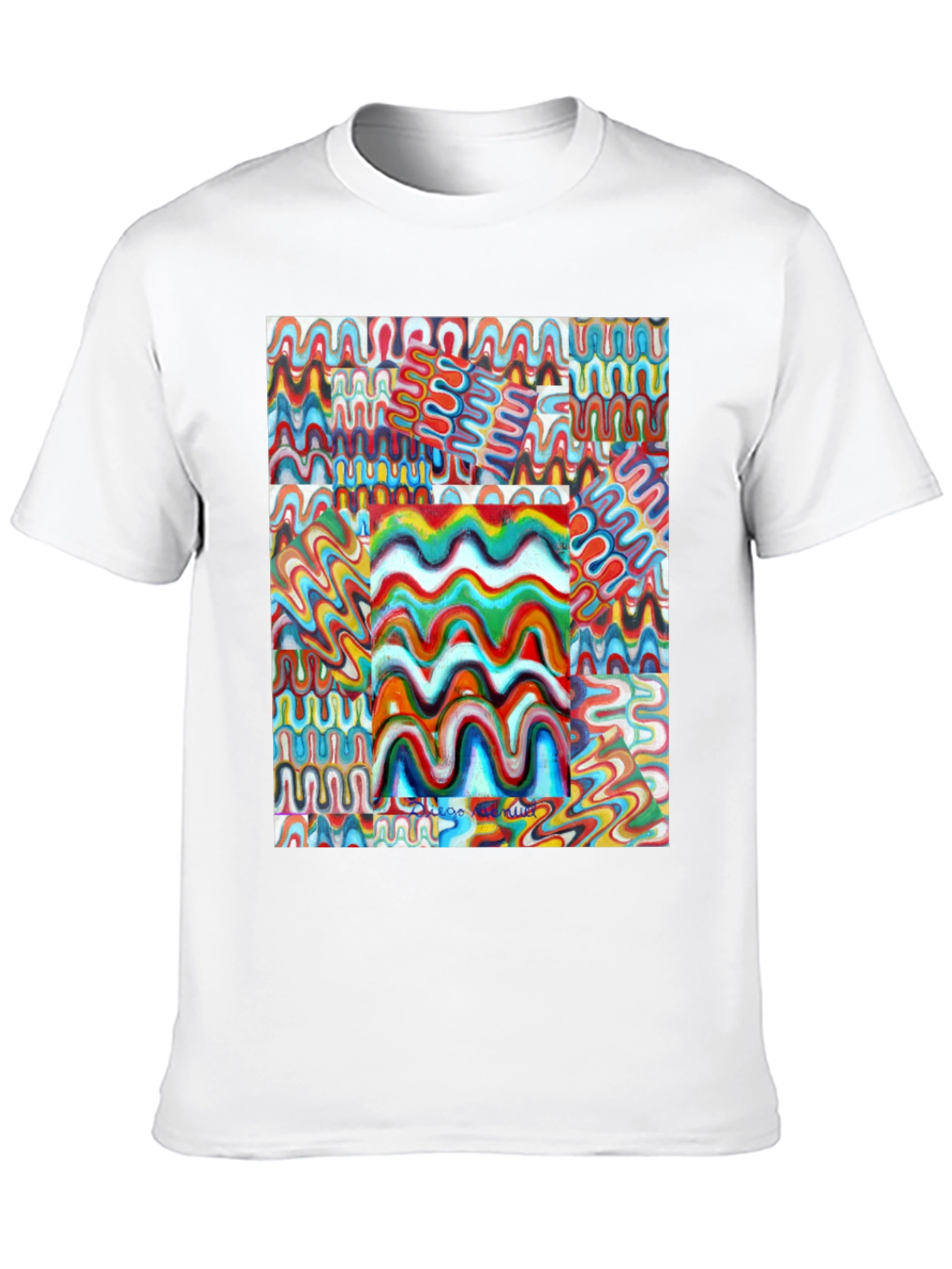 Abstract Art Print Mens Tee