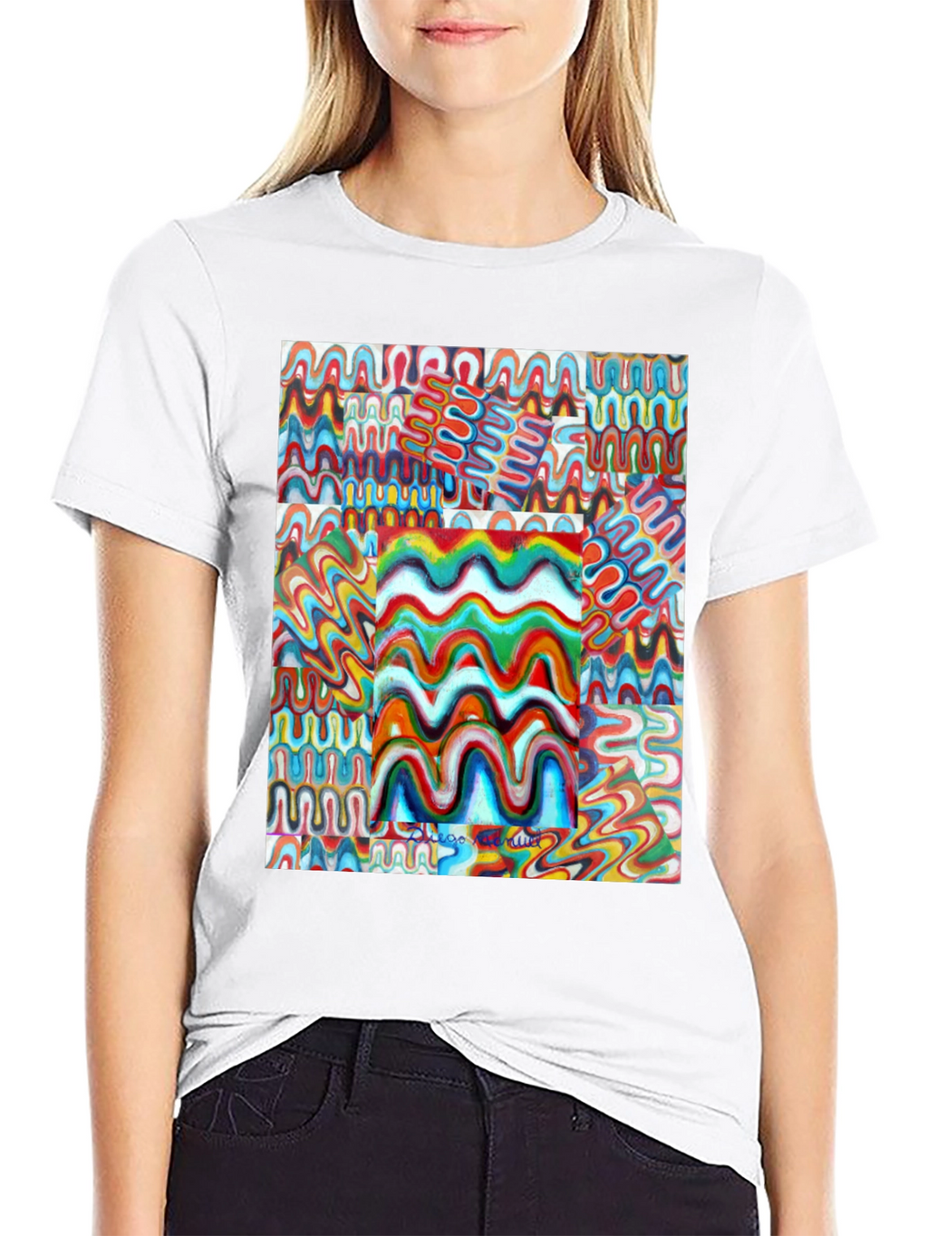 Abstract Art Print Mens Tee