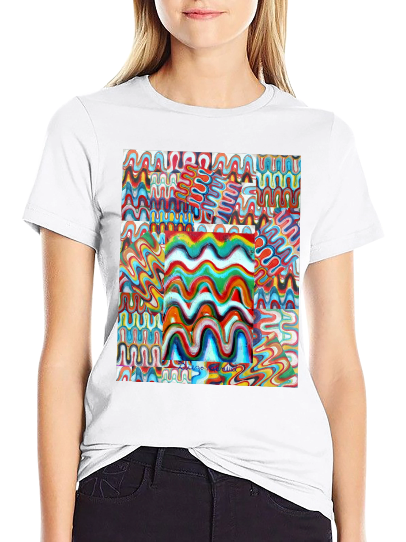 Abstract Art Print Mens Tee