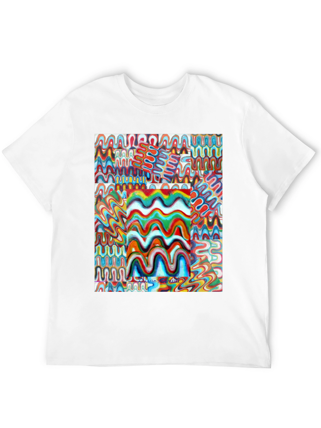 Abstract Art Print Mens Tee