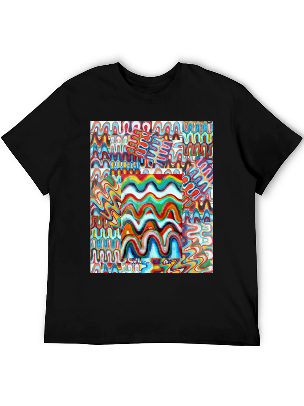 Abstract Art Print Mens Tee