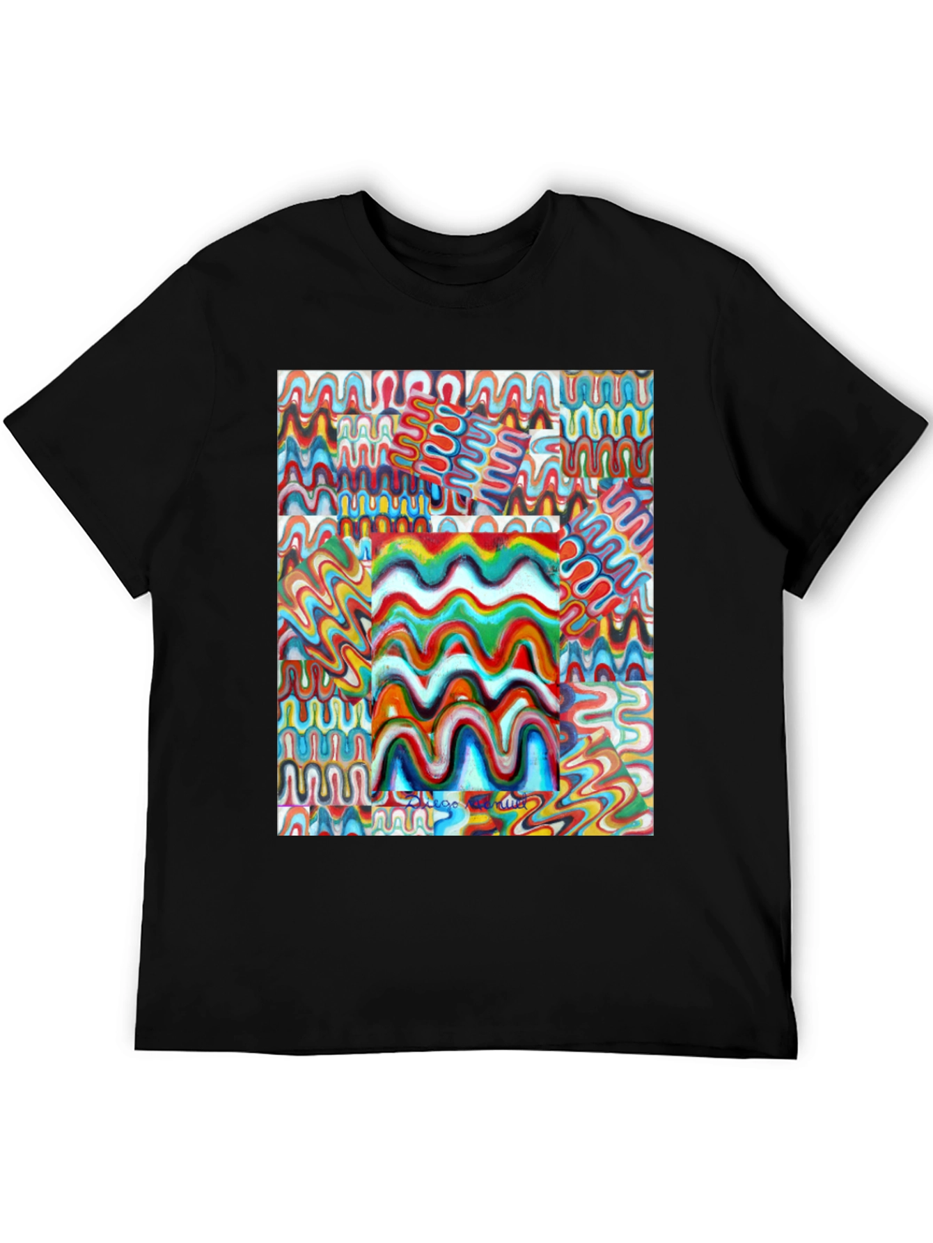 Abstract Art Print Mens Tee